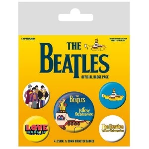 The Beatles - Yellow Submarine Badge Pack