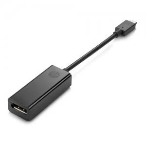 HP USB-C-zu-DP-Adapter DisplayPort Black