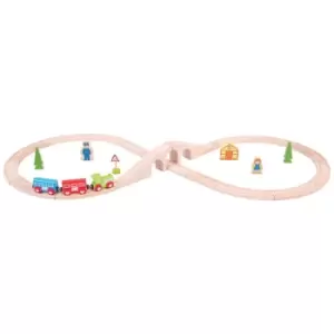 Bigjigs Figure of Eight Train Set (BJT012)