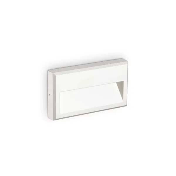 Febe Integrated LED Outdoor Flush Wall Lamp White 630Lm 4000K IP65