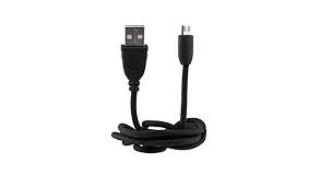 Urbanz INC-MU/U-1-BK Braided Cord Micro USB to USB Cable 1M - Black