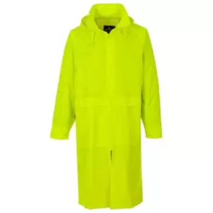 S438YERXXL - sz 2XL Classic Adult Rain Coat - Yellow - Yellow - Portwest