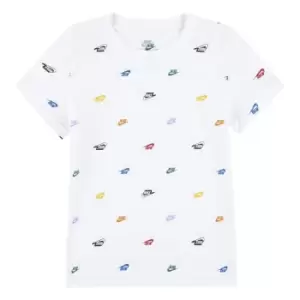 Nike Futura Monogram T-Shirt Infants - White