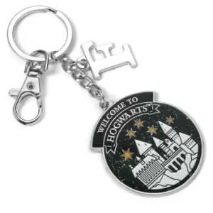 Harry Potter Personalised Hogwarts Keyring F Initial