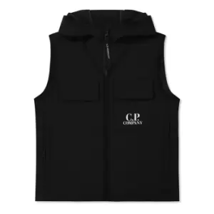 CP COMPANY Softshell Gilet - Black