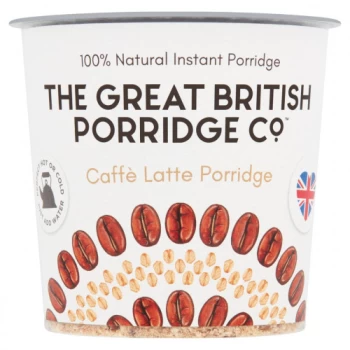 Gb Porridge Caff? Latte Instant Porridge Pot - 60g x 8