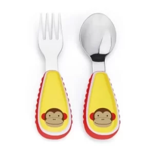 Skip Hop Zoo Monkey Utensils Set