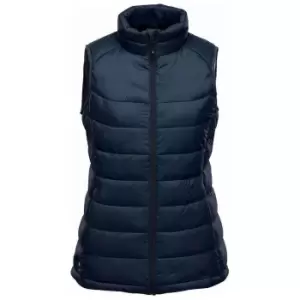 Stormtech Womens/Ladies Stavanger Thermal Body Warmer (XL) (Navy/Graphite Grey)