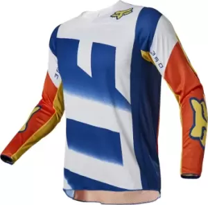 FOX 360 Rkane Motocross Jersey, blue-orange, Size XL, blue-orange, Size XL