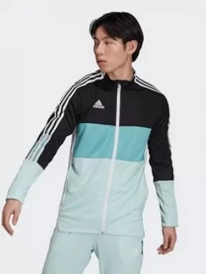 adidas Tiro Track Top, Black/Green, Size XS, Men