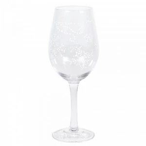 Snowflakes Wine Glass