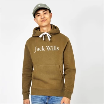 Jack Wills Rixon Heritage Hoodie - Olive