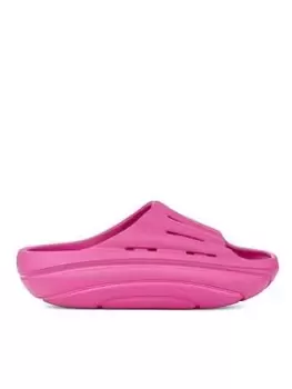 UGG Foamo Wedge Slides - Dragon Fruit, Pink, Size 5, Women