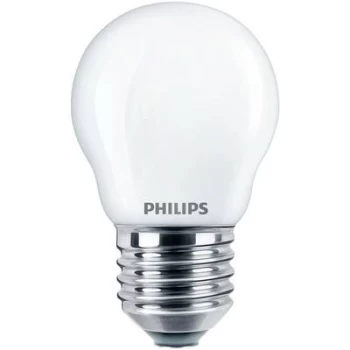 Philips Lighting 76289600 LED (monochrome) EEC E (A - G) E-27 6.5 W = 60 W Cool white (Ø x L) 45mm x 45mm