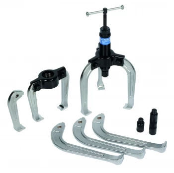 Sykes-Pickavant Hydraulic Twin/Triple Leg Puller Kit - Metal Case 50 - 200mm