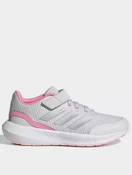 adidas Kids Runfalcon 3.0 Trainers - Grey, Size 10 Younger