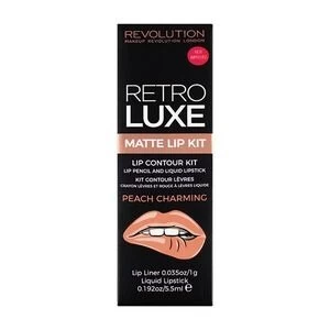 Makeup Revolution Retro Luxe Kits Matte Peach Charming Pink