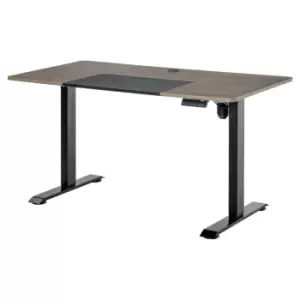 Vinsetto Height Adjustable Electric Standing Desk With 4 Memory Preset Black