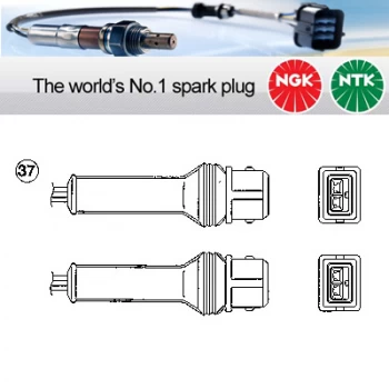 NGK OZA527-E22 / 0274 Lambda Sensor Zirconia Type Oxygen O2 Exhaust Probe