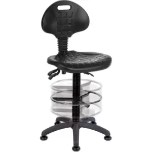 Premium Polyurethane Industrial High Operator Chair