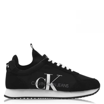 Calvin Klein Jeans Jemmy Low Top Suede Trainers - Black