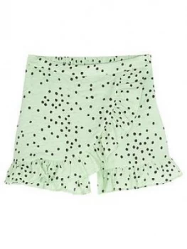 Mintie by Mint Velvet Girls Lila Spot Skort - Green, Size Age: 7-8 Years, Women