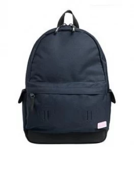 Superdry Rainbow Applique Montana Rucksack, Dark Blue, Women