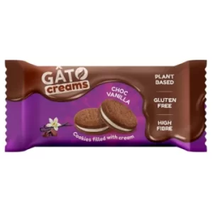 Gato Choc Vanilla Cream Cookies 42g (Case of 16) (8 minimum)