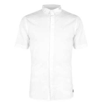 Firetrap Short Sleeve Muscle Shirt Mens - White