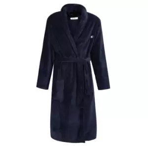 Ben Sherman Fleece Robe - Blue