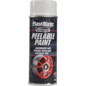 Plasti-Kote Peelable Paint White 400ml