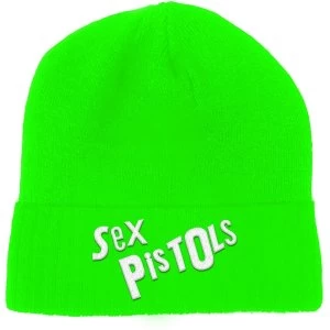 The Sex Pistols - Logo Unisex Beanie Hat - Green