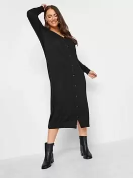 Yours Maxi Cardigan, Black, Size 26-28, Women