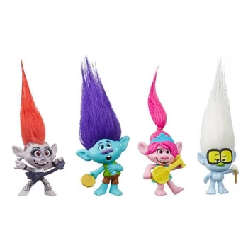 Trolls Small Doll 4 Pack - Multi