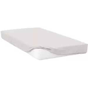 Belledorm 400 Thread Count Egyptian Cotton Fitted Sheet (Kingsize) (Ivory) - Ivory