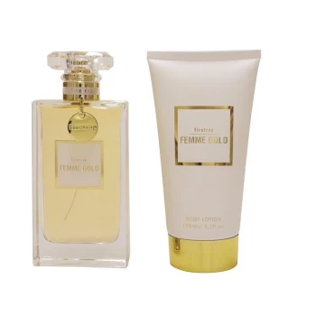 Firetrap 2 Piece Fragrance Set Ladies - Femme Gold