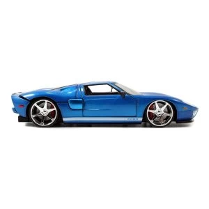 Fast & Furious - Furious 7 2005 Ford GT Die-cast Toy Sports Car (Blue)