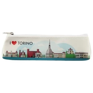 I Heart Torino Design Novelty Pencil Case