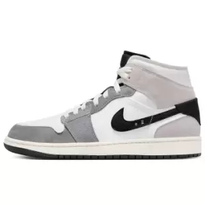 Jordan Air Jordan 1 Mid Se Craft, Cement Grey/black-white-tech Grey