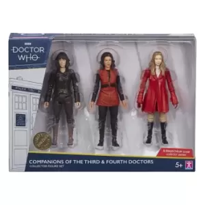 Doctor Who Action Figures 3 Pack Companions of the Third & Fourth Doctors 14 cm