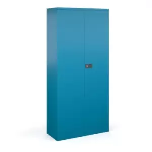 Dams MTO Steel Contract Cupboard with 3 Shelves 1806mm High - Yellow