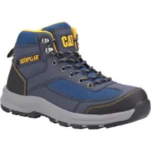 Caterpillar Mens Elmore Safety Boots (6 UK) (Navy/Grey)