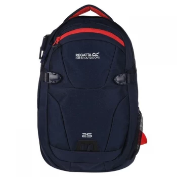 Regatta Paladen 25L Laptop Backpack - Navy/RedSky