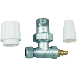 Wickes Radiator Valve - 10mm Pack of 2