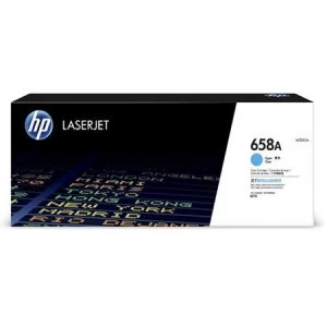 HP 658A Cyan Laser Toner Ink Cartridge