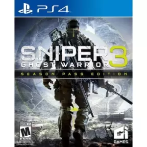 Sniper Ghost Warrior 3 Season Pass Edition PS4 Game