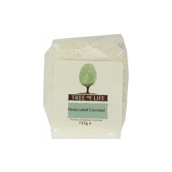 Desiccated Coconut - 125g x 6 - 82304 - Tree Of Life