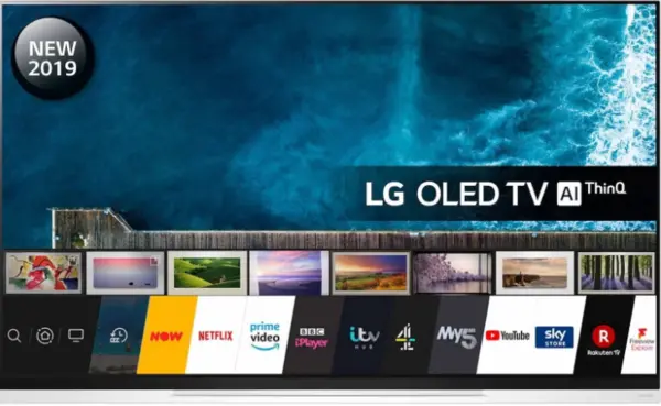 LG 55" OLED55E9 Smart 4K Ultra HD OLED TV