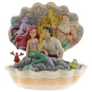 Disney Traditions - Seashell Scenario (The Little Mermaid Shell Scene Figurine)