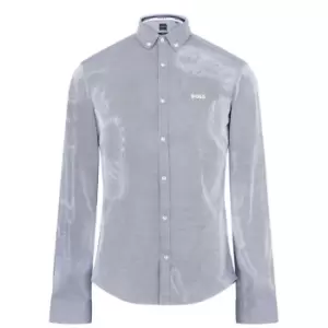 Boss Biado R Long Sleeve Shirt - Blue